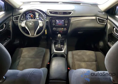 2015 Nissan Rogue S from USA, damaged, VIN KNMAT2MV4FP528430